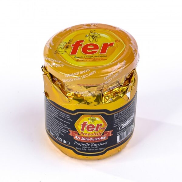 Fer Özel Propolis Arı Sütü Polen Bal Karışımı - Görsel 3
